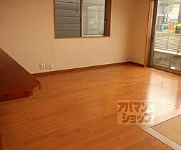 JR東海道・山陽本線 西大路駅 徒歩17分の賃貸一戸建て 2LDKのリビング/ダイニング