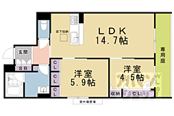 ヴェスプッチ二条城 1階