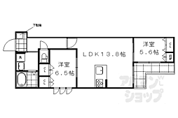 StoneVillage 2LDKの間取図画像