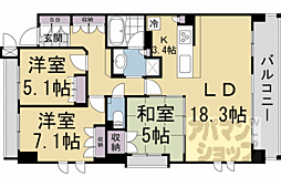 京都市営烏丸線 鞍馬口駅 徒歩3分 3階/-