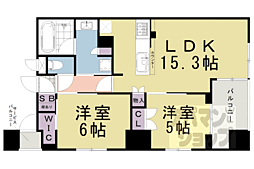 イーグルコート四条烏丸ＷＥＳＴ 4階/1005
