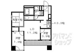 グラシオーズ芦刈山 3LDKの間取図画像
