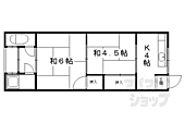 京都市西京区樫原久保町 2階建 築49年のイメージ