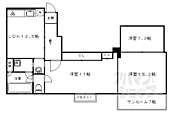 京都市右京区鳴滝音戸山町 3階建 築46年のイメージ