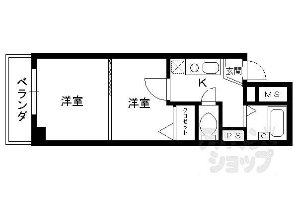 同じ建物の物件間取り写真 - ID:226065790217