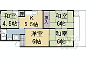 京都市西京区川島有栖川町 2階建 築51年のイメージ