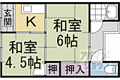 京都市西京区樫原茶ノ木本町 2階建 築54年のイメージ