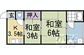 京都市西京区御陵塚ノ越町 2階建 築49年のイメージ