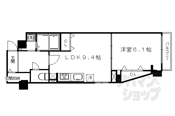 同じ建物の物件間取り写真 - ID:226063425664