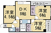 京都市西京区大枝東長町 3階建 築38年のイメージ
