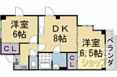 京都市西京区上桂森下町 6階建 築33年のイメージ