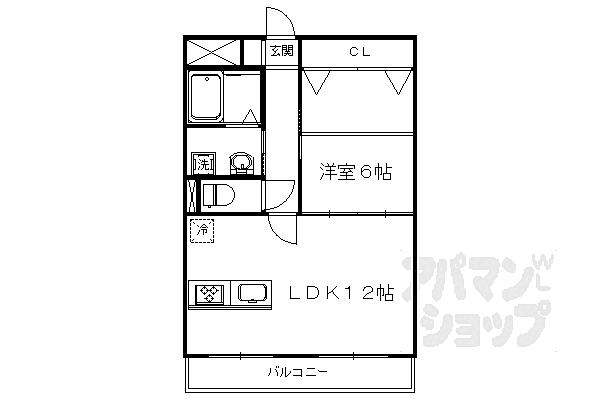 同じ建物の物件間取り写真 - ID:226063936255