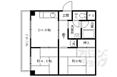 京都市西京区上桂東ノ口町 3階建 築36年のイメージ