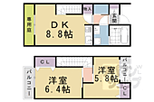 京都市西京区山田平尾町 2階建 築14年のイメージ