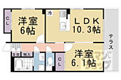 京都市西京区樫原久保町 2階建 新築のイメージ