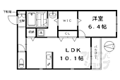 京都市南区吉祥院西ノ内町 2階建 築7年のイメージ