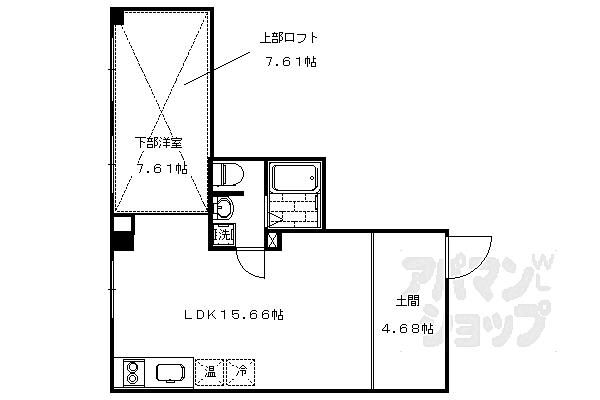 同じ建物の物件間取り写真 - ID:226064995502