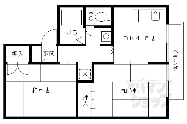 同じ建物の物件間取り写真 - ID:226066186870