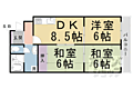 ロイヤルコーポ5階8.3万円