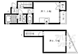 アルカス二条2階6.9万円