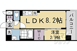 京都市営烏丸線 十条駅 徒歩4分 4階/-