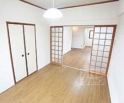 京福電気鉄道北野線 北野白梅町駅 徒歩13分の賃貸マンション 2階1LDKのリビング/ダイニング