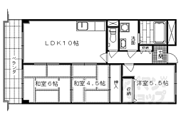 ドムール有栖川 2階