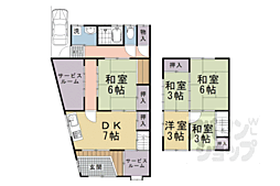 太秦安井藤ノ木町貸家