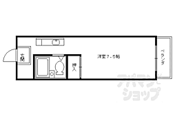 シャルム太秦 1階