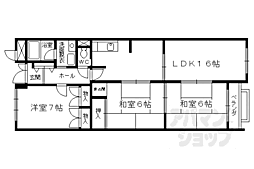 グランドパレスもと庄屋 3LDKの間取図画像