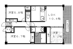 i.House02 3LDKの間取図画像
