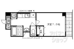ソレアードさがの 2階