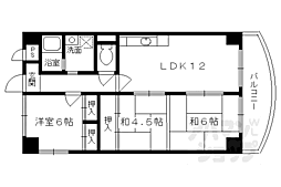 近鉄京都線 十条駅 徒歩9分 5階/-
