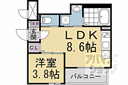 センチュリー嵯峨嵐山 1階