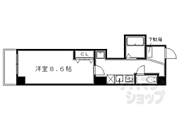 京都市営烏丸線 四条駅 徒歩3分 2階/-