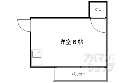 サンプラザ 3階ワンルームの間取り