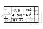 京都市北区鷹峯南鷹峯町 2階建 築50年のイメージ