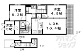 京都市左京区岩倉幡枝町 2階建 築8年のイメージ