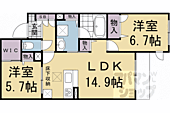 京都市中京区西ノ京池ノ内町 3階建 新築のイメージ