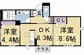 京都市左京区鹿ケ谷上宮ノ前町 3階建 築13年のイメージ