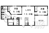 京都市左京区下鴨東梅ノ木町 2階建 築10年のイメージ