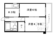 京都市中京区西ノ京内畑町 4階建 築38年のイメージ