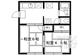 京都市左京区北白川上別当町 2階建 築41年のイメージ
