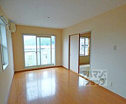 叡山電鉄鞍馬線 岩倉駅 徒歩4分の賃貸アパート 2階3LDKのリビング/ダイニング