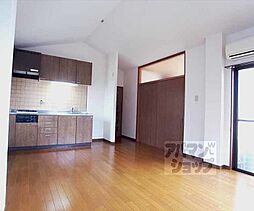 叡山電鉄鞍馬線 岩倉駅 徒歩8分の賃貸アパート 2階2LDKのリビング/ダイニング