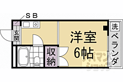 京福電気鉄道北野線 北野白梅町駅 徒歩15分 2階/-