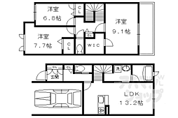 京都市営烏丸線 北大路駅 3.4km
