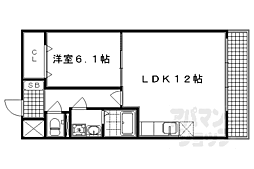 パレスサイド中立売 1階
