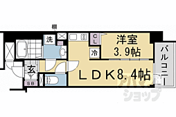 アクアプレイス京都千本丸太町 4階/401