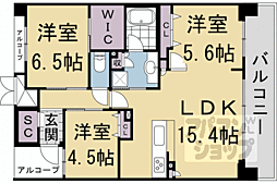 京都市営烏丸線 北大路駅 徒歩24分 4階/-
